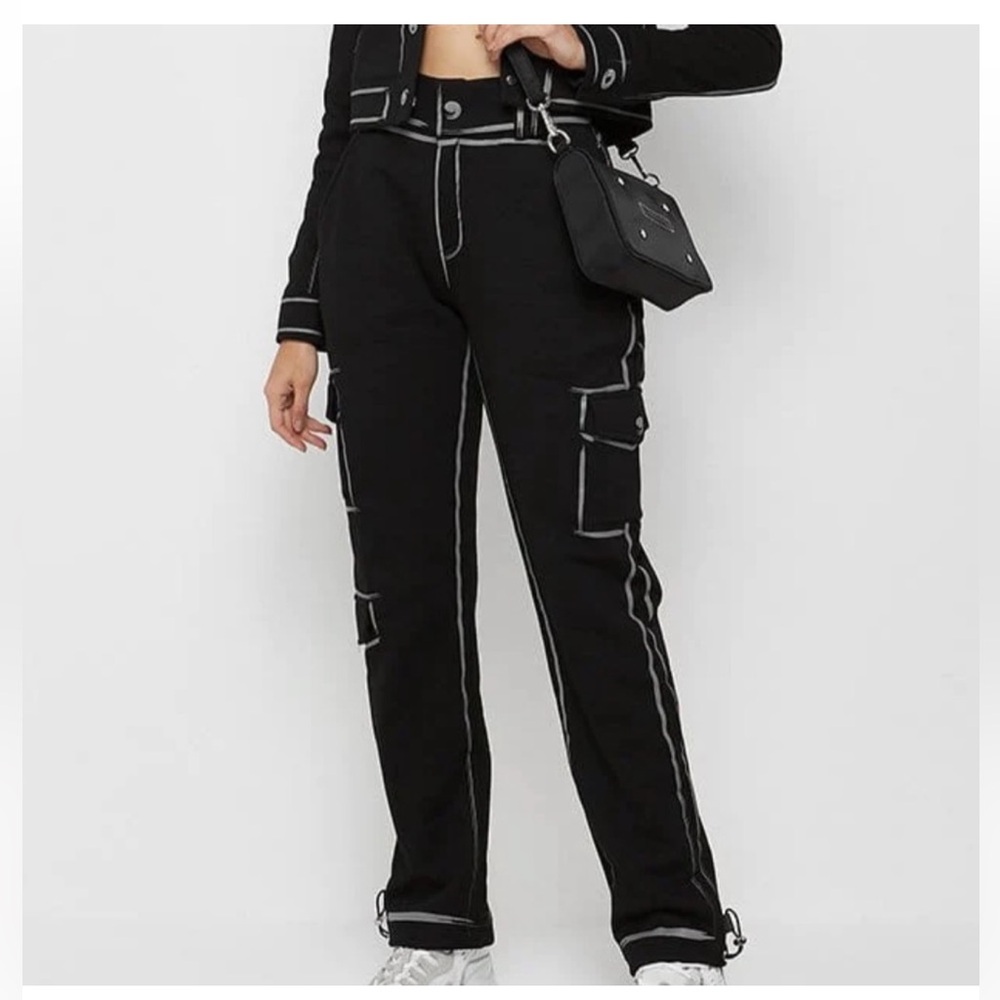 Maniere De Voir- Scribble Print Joggers